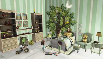 Bedroom for the kiddos :) - image gratuit #501687 